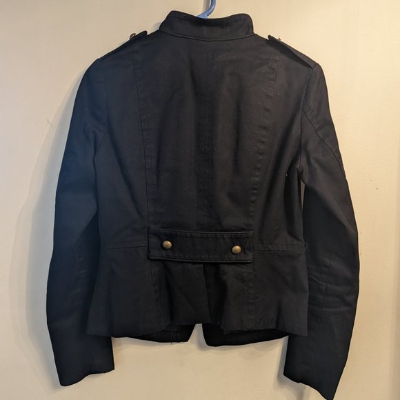 H&M black asymmetrical jacket - Picture 3 of 4